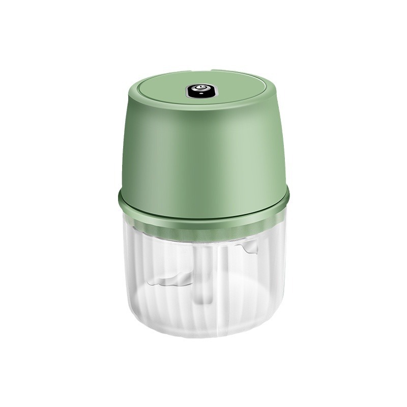 Electric garlic chopper with USB, black - Image 2