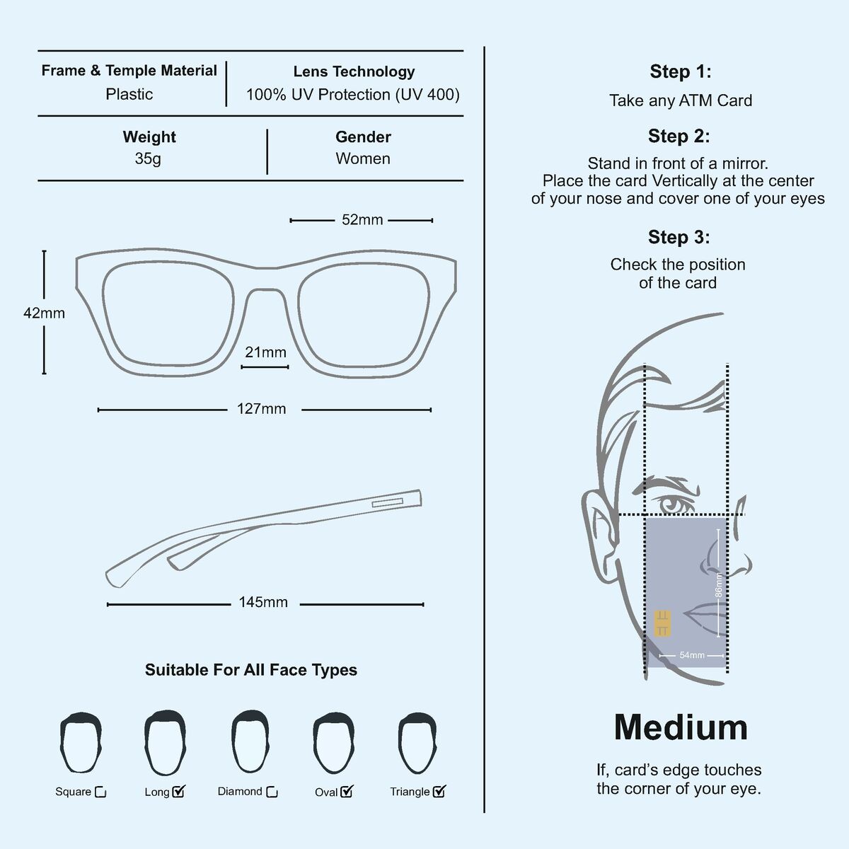 Damensonnenbrille Polaroid PLD6051GS-35J – Bild 5