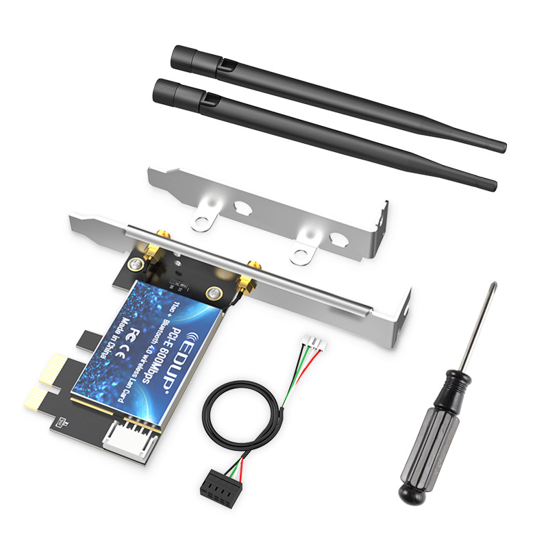 PCI-E wifi card with Bluetooth for desktops - Image 2