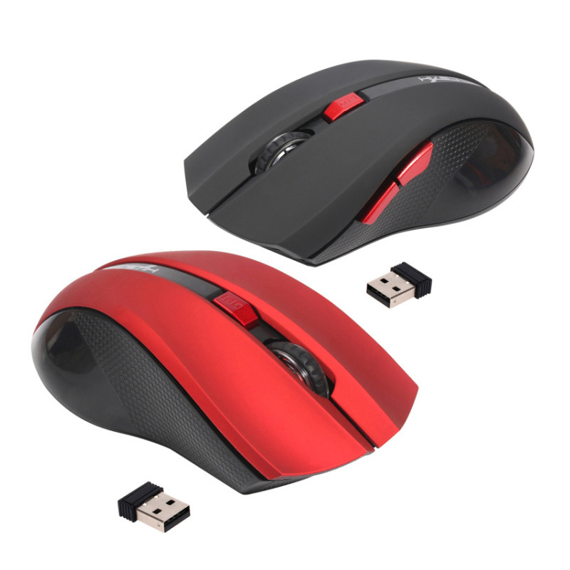 Red wireless mouse for laptop and office - Image 2