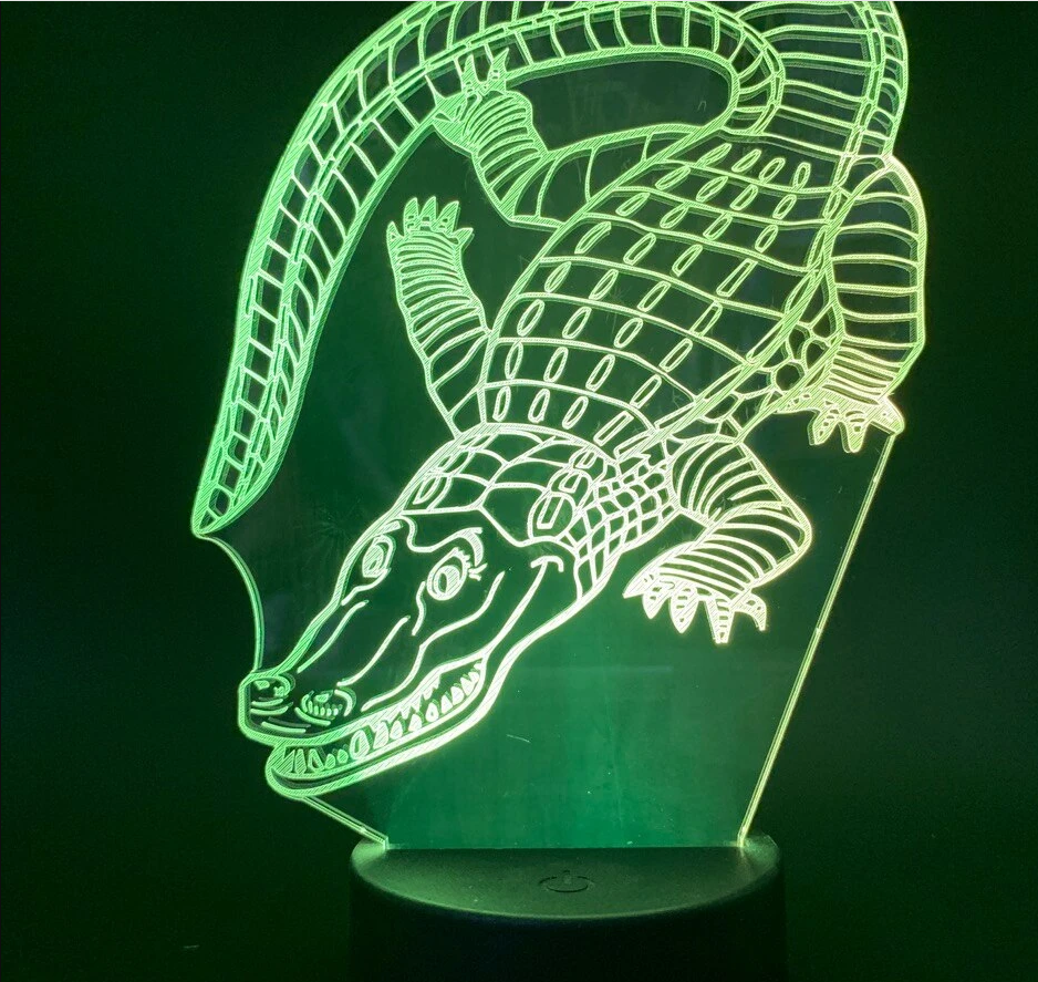 Acrylic night light with seven colours - Image 2