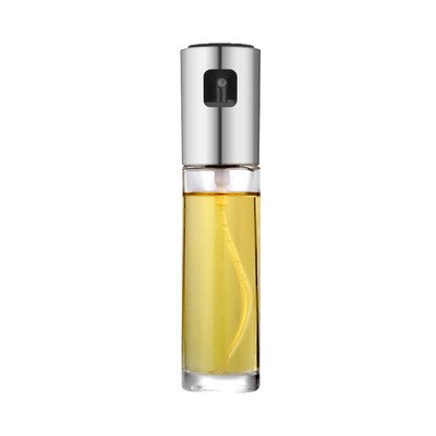 Oil and vinegar spray bottle, silver
