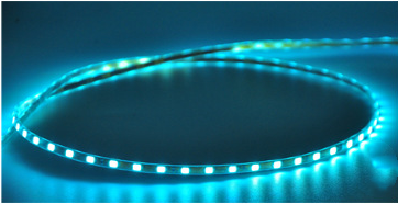 Bande LED néon flexible bleue pour voiture et moto – Image 2