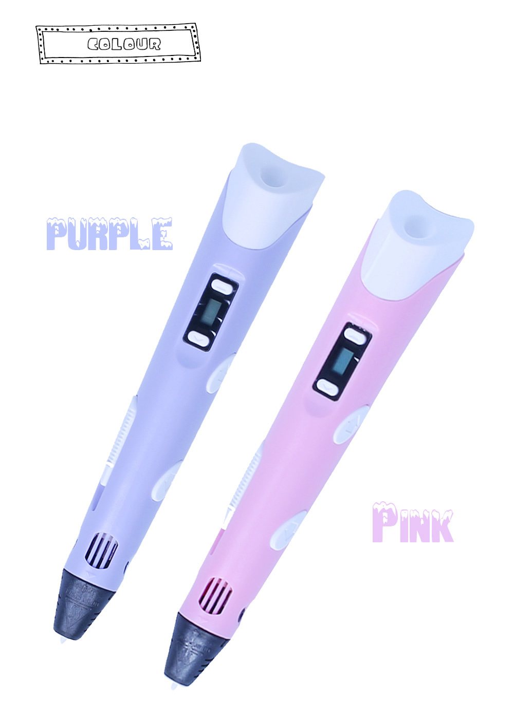 3D-Stift mit PLA-Filament in 10 Farben – Bild 2