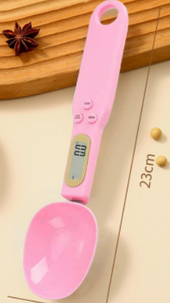 Digitaler Messlöffel mit LCD-Anzeige, gelb – Bild 2