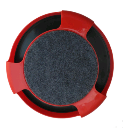 Spinning cat toy with scratch pad, green - Image 3