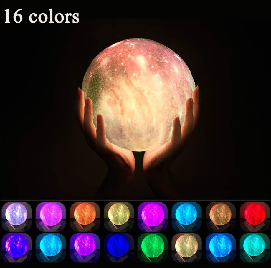 Aufladbare Mondlampe mit 16 Farben – Bild 4
