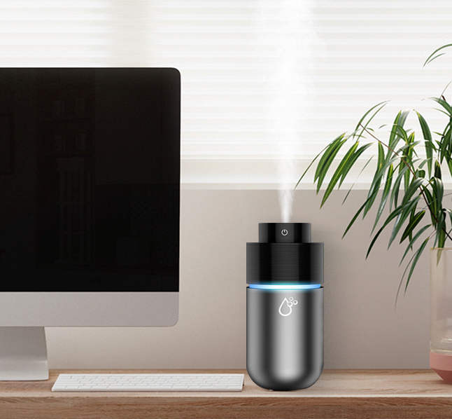 Petit humidificateur USB pour voiture, blanc – Image 3
