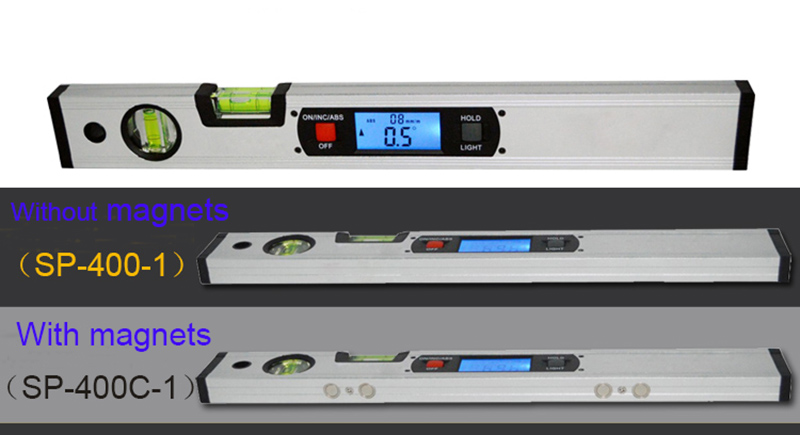 Digital angle finder and level, no magnets - Image 2
