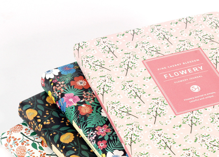 Petit carnet à couverture en cuir, rose – Image 2