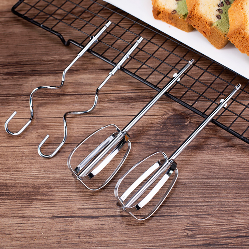 Hand mixer with five speeds and turbo, white - Image 2