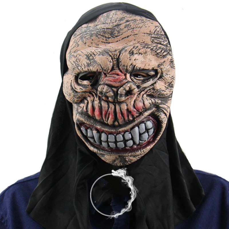 Latex hoofdmasker voor Halloween, volwassenen - Afbeelding 2
