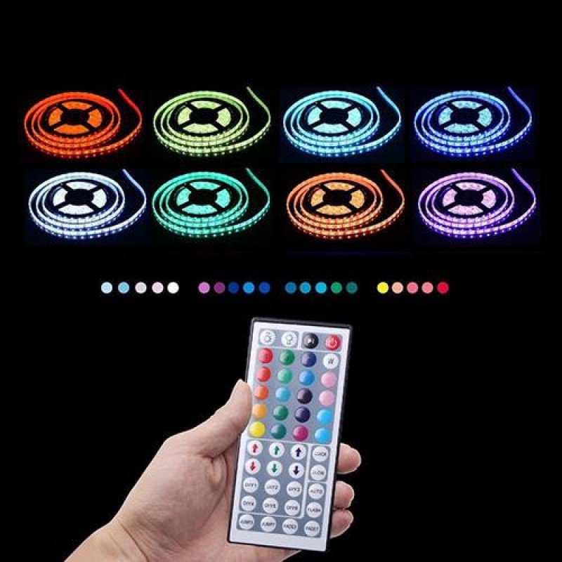 Ruban LED multicolore avec télécommande – Image 2