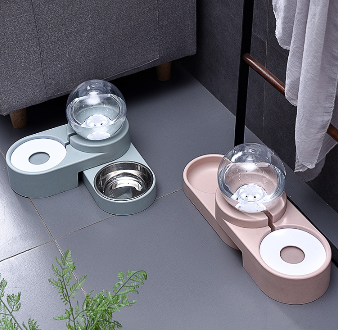 Abreuvoir automatique pour animaux, rose – Image 4