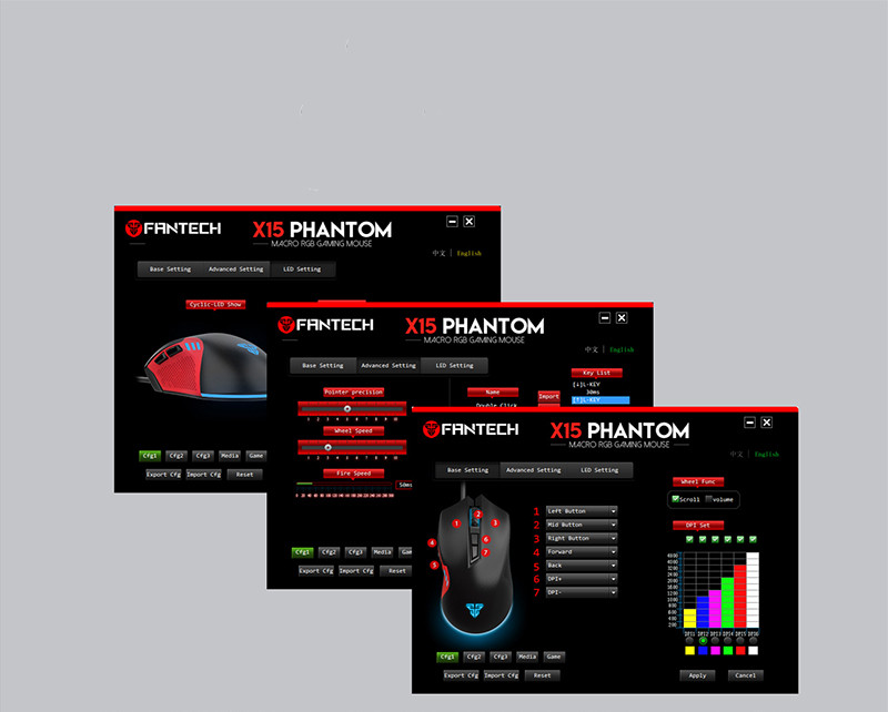 Wired USB gaming mouse with seven buttons - Image 5