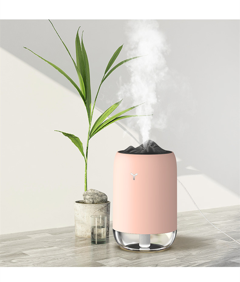 Flame effect humidifier, white - Image 2