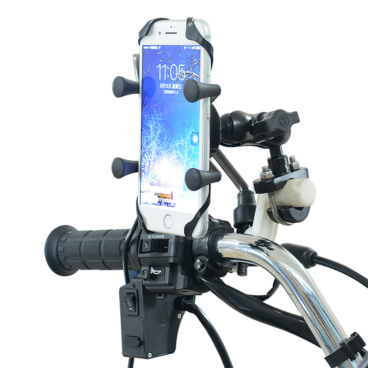 Support de téléphone pour moto et vélo, aluminium – Image 2