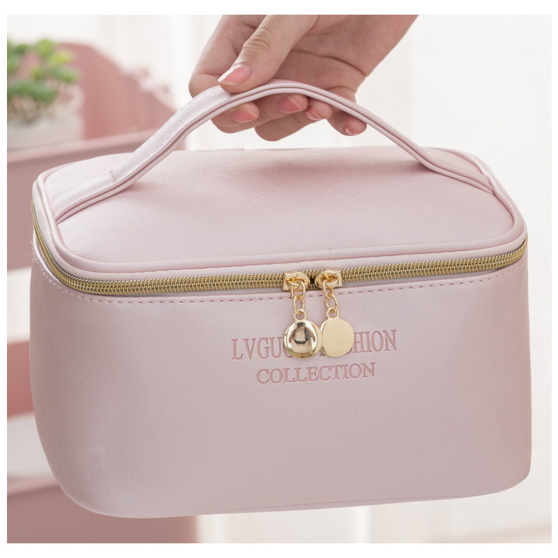 Conjunto de três necessaires, rosa - Image 4