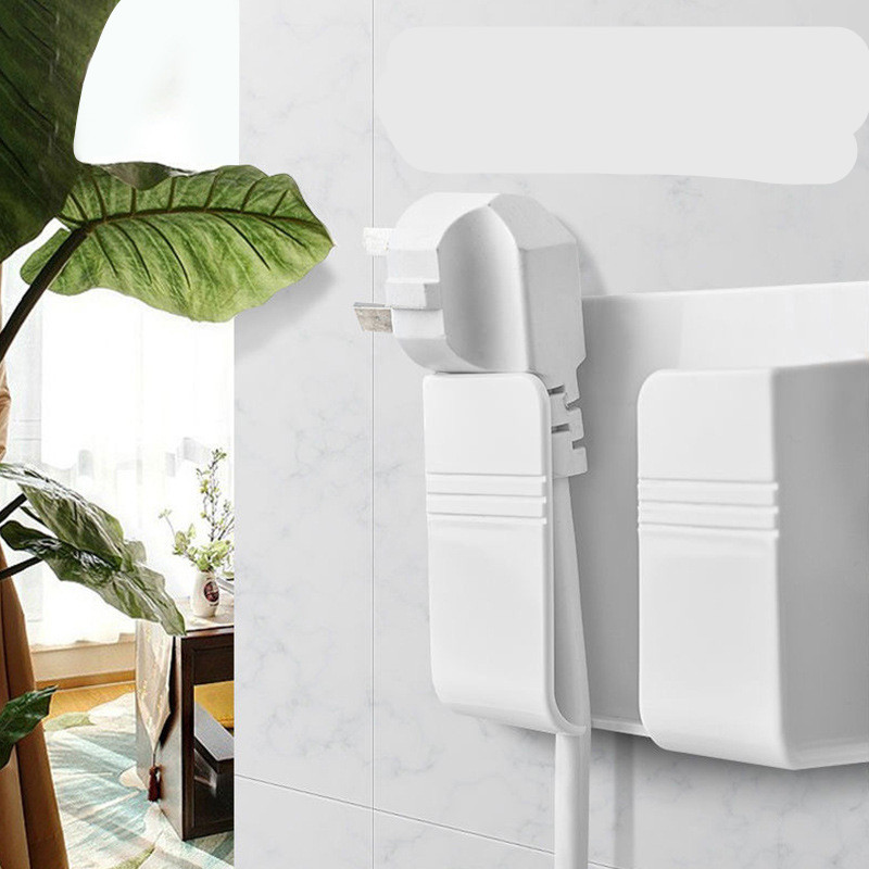 Soporte adhesivo de pared para el móvil, gris - Imagen 3