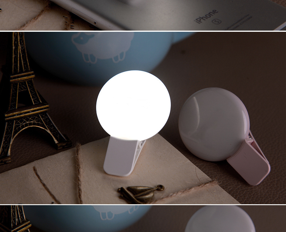 Round selfie fill light for your smartphone - Image 2