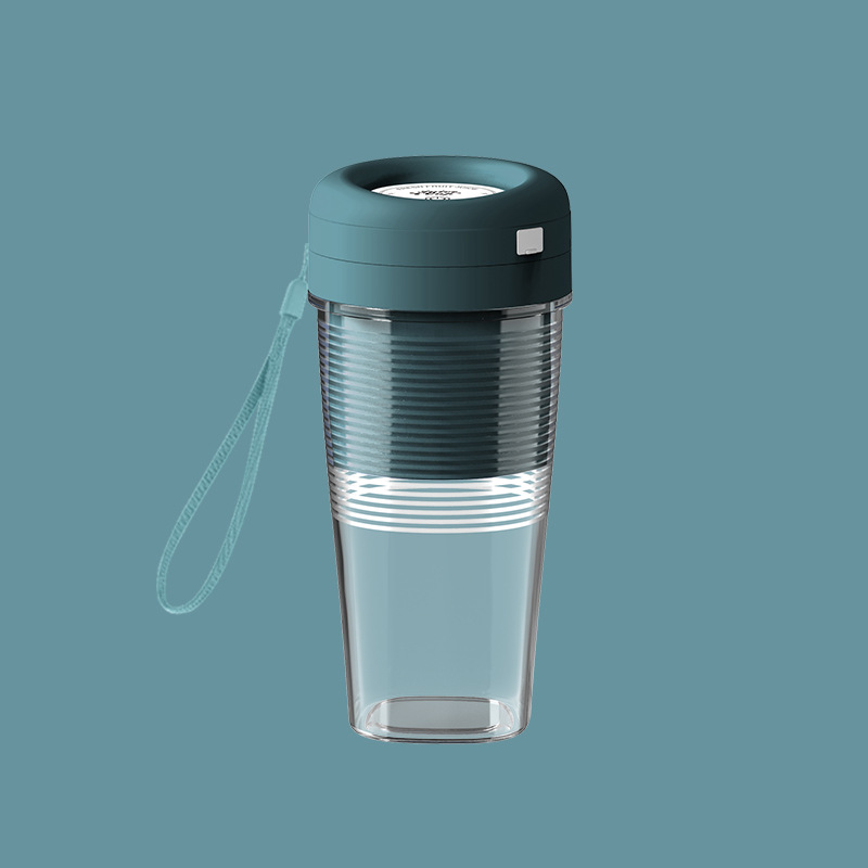 Draadloze mini-blender met USB, marineblauw