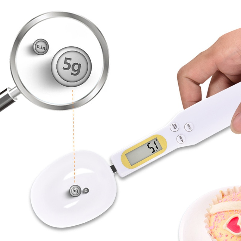 Digital measuring spoon with display, black - Image 4