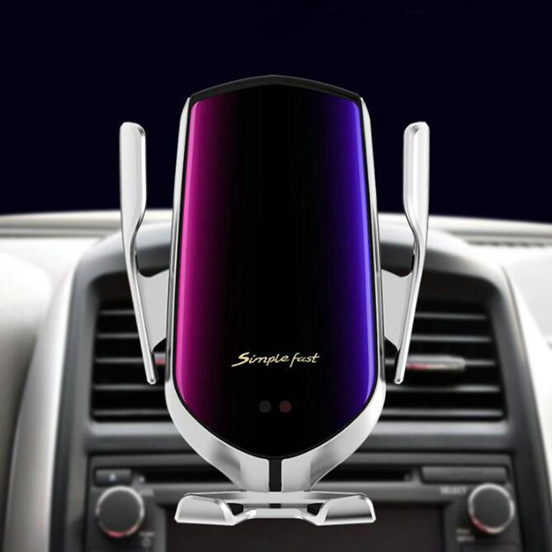 Support téléphone voiture avec charge sans fil