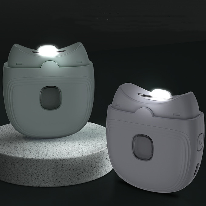 Coupe-ongles électrique avec lumière, blanc – Image 6