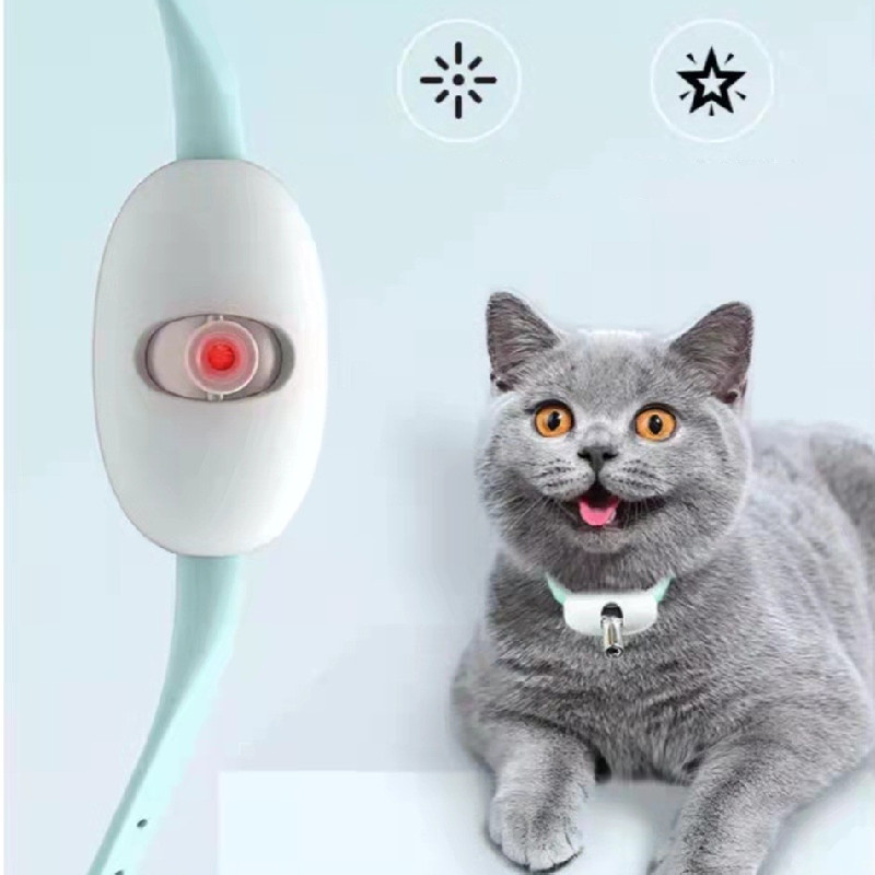Katten-halsband met laserspeeltje, eenvoudige versie - Afbeelding 3