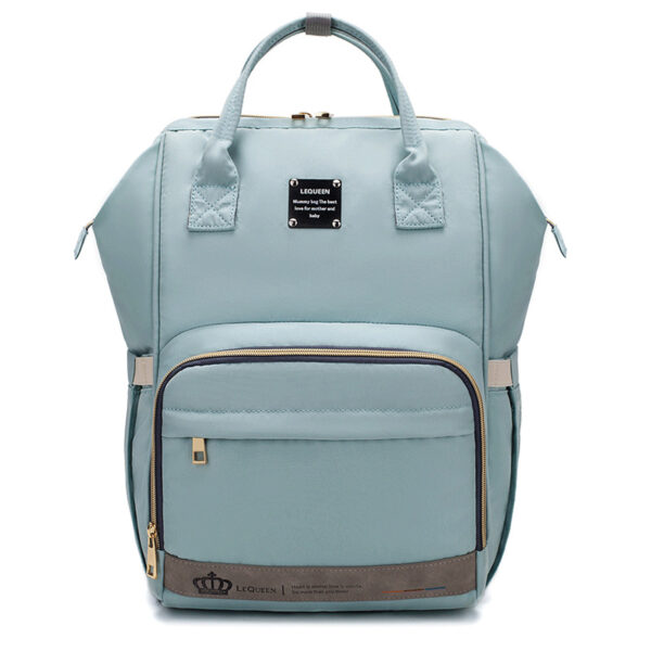 Wickelrucksack für Eltern, hellblau