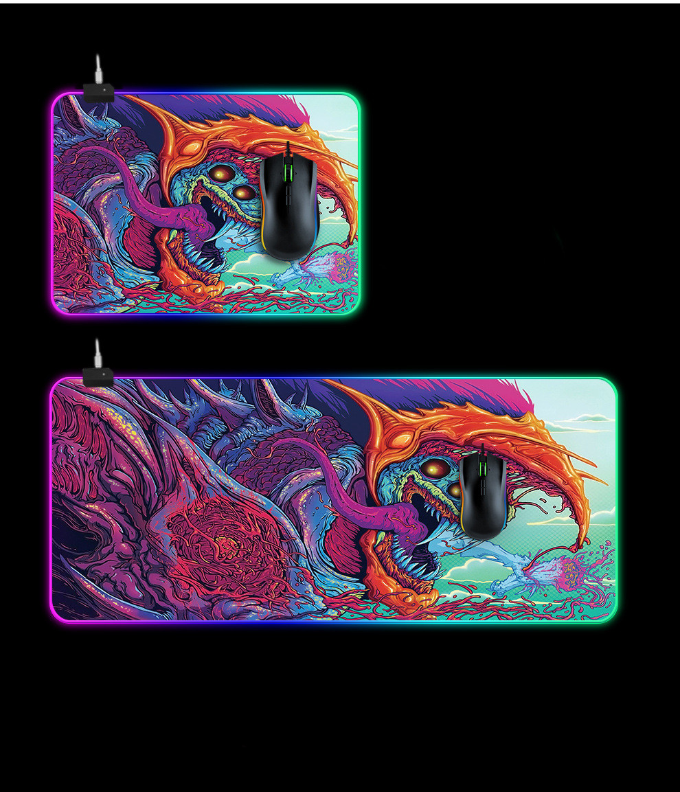 Large mouse pad with RGB lighting - Image 3