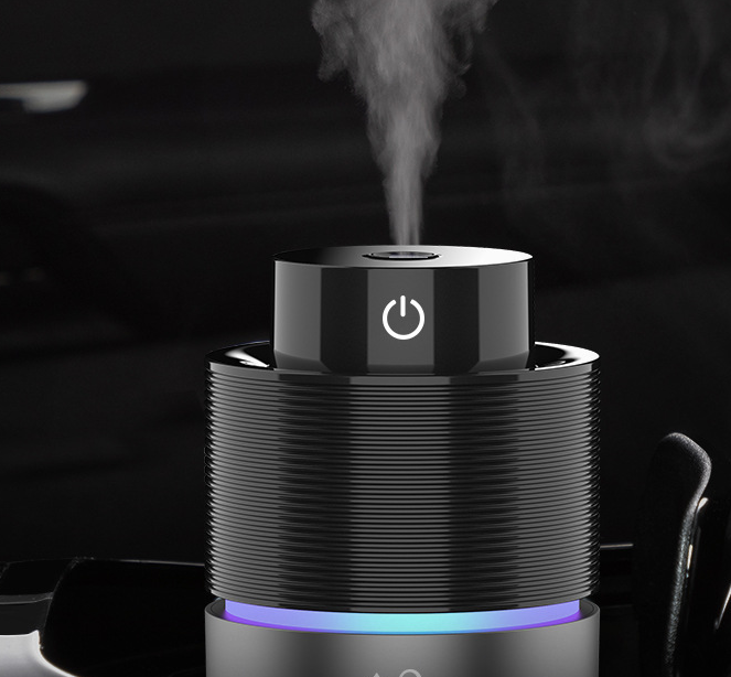 Petit humidificateur USB pour voiture, blanc – Image 5