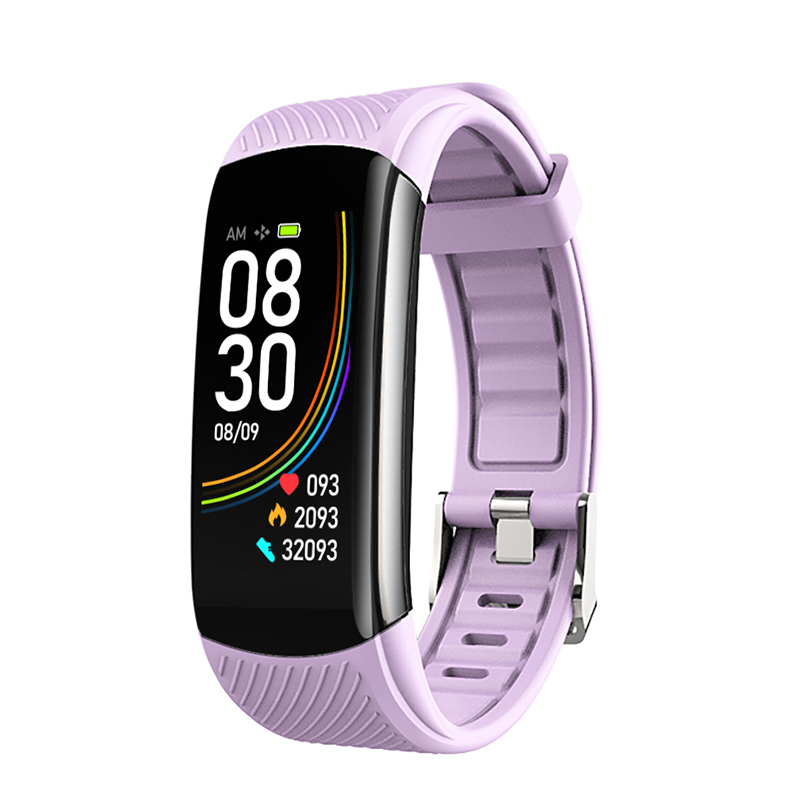 Reloj digital con bluetooth, morado oscuro - Imagen 6