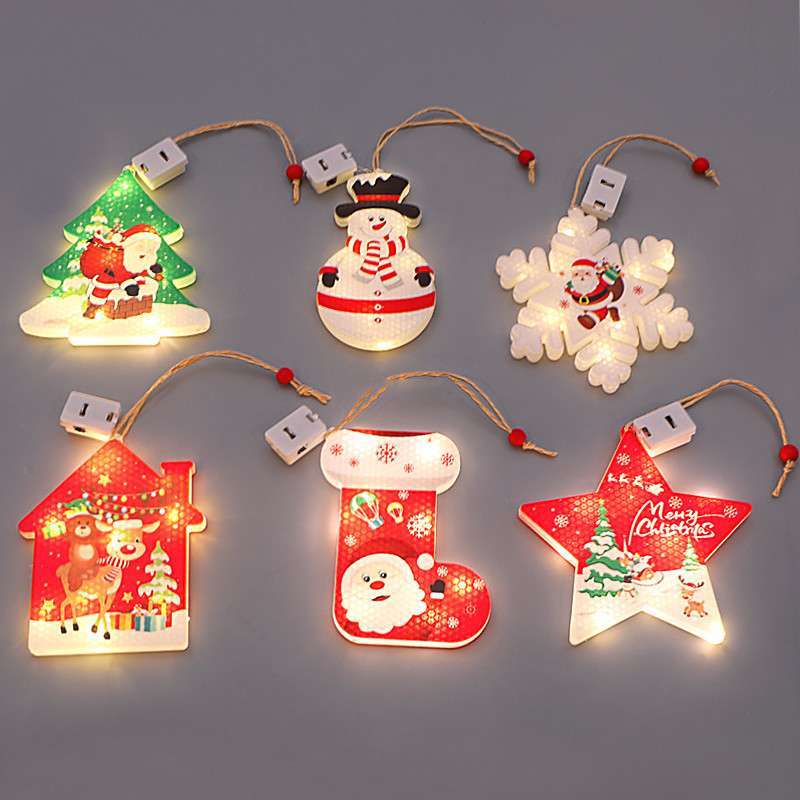 Decoratieve kerstverlichting met letters - Afbeelding 2