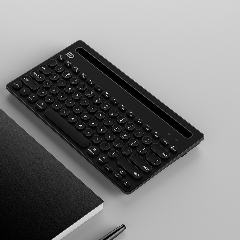 Teclado sem fios bluetooth, preto - Image 5