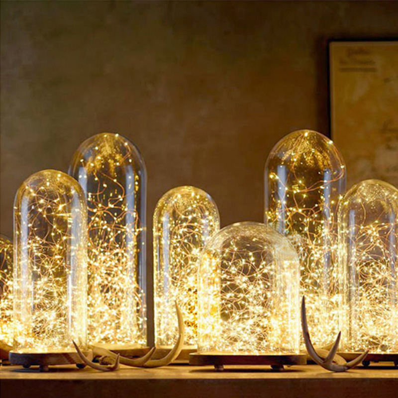 Coloured string lights with button cells - Image 4