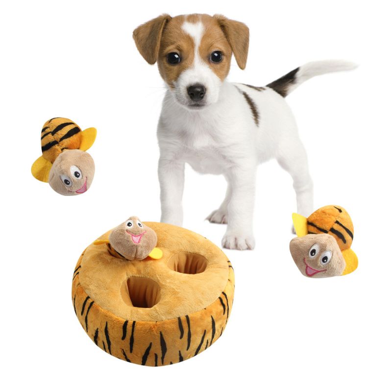 Tapete de jogo para cão com três abelhas - Image 3
