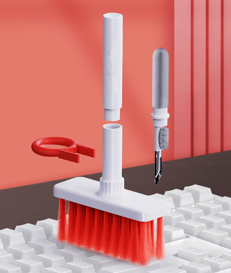 Stylo de nettoyage pour écouteurs et clavier, noir – Image 3