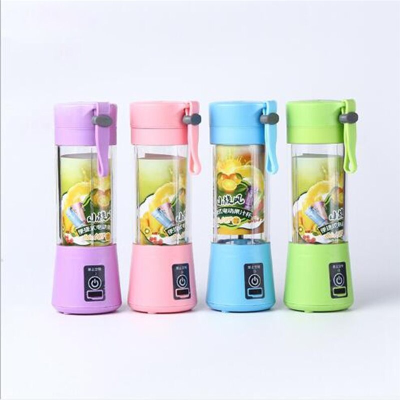 Draagbare mini-blender met draagkoord, groen - Afbeelding 5
