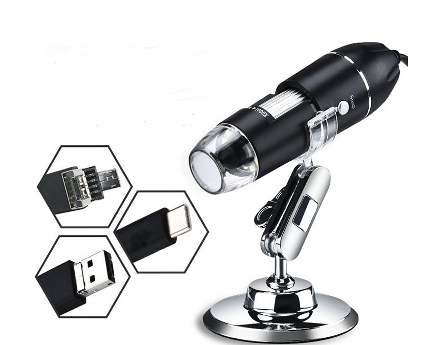 Digitales USB-Mikroskop mit LED-Licht – Bild 7