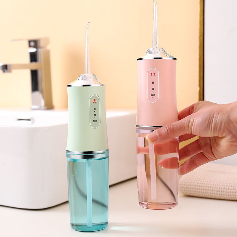 Hydropulseur rechargeable à trois modes, blanc – Image 2