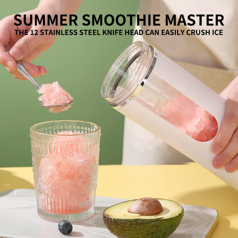 Blender portable rechargeable, blanc – Image 2