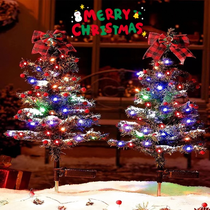 Petit sapin de Noël solaire à planter – Image 2