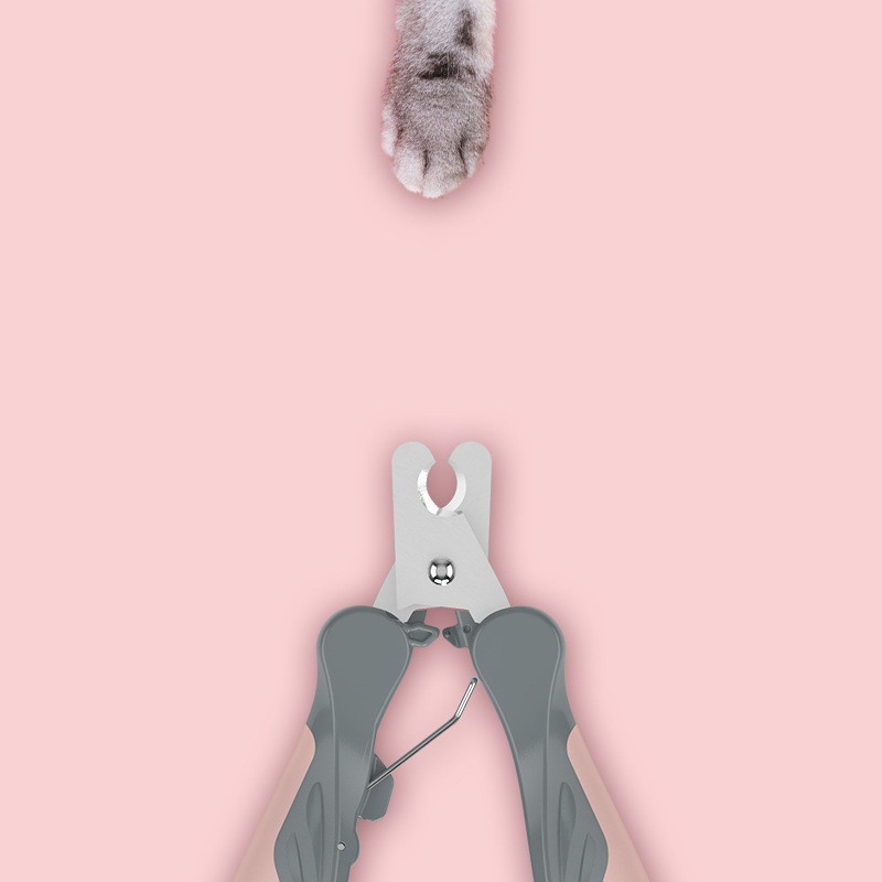 Cortaúñas para perros, rosa - Imagen 3