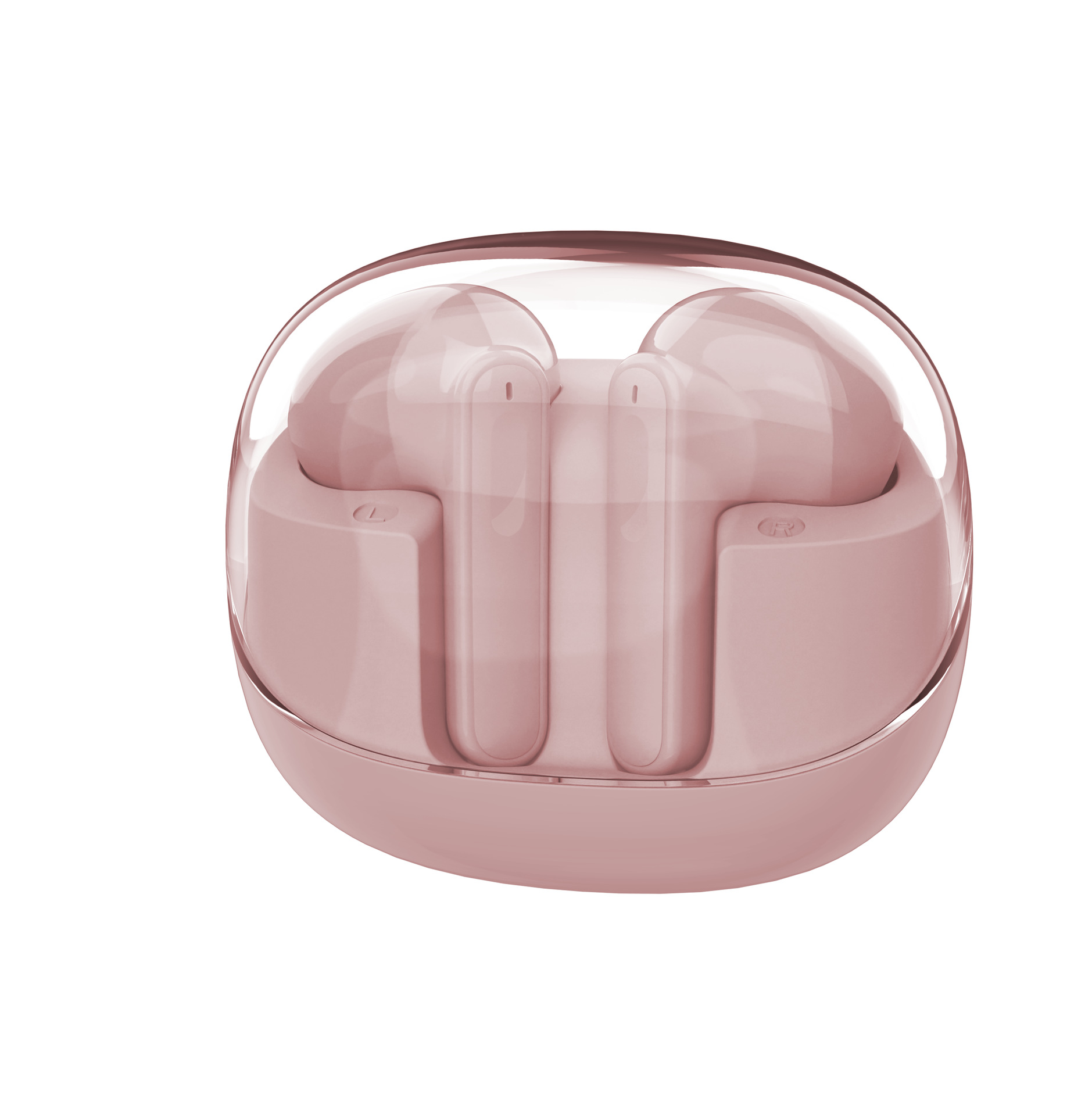 Auriculares inalámbricos con estuche transparente - Imagen 2