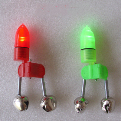 Cascabeles de pesca con luz, rojo