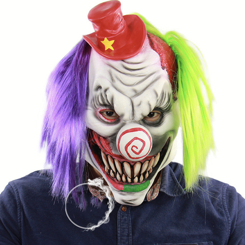 Latex hoofdmasker voor Halloween, volwassenen - Afbeelding 3