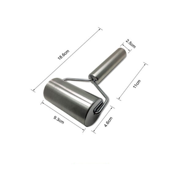 Stainless steel rolling pin, small