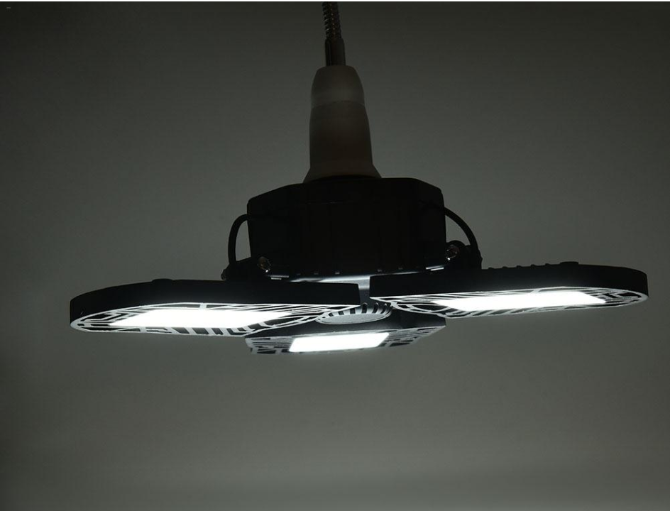 Deformable LED garage and workshop light, E27 - Image 4