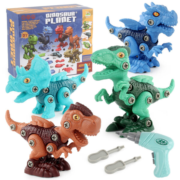 Dinosaur building set to assemble yourself